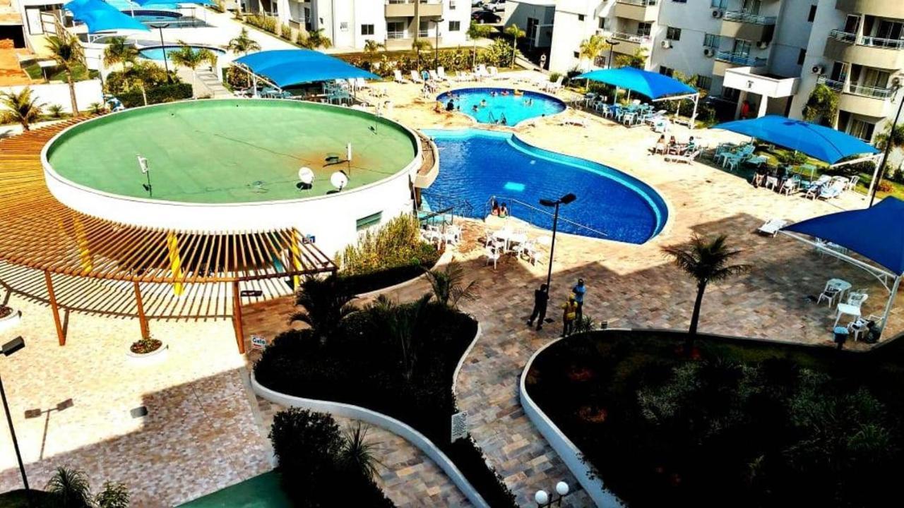 Apartamento no Lagoa Quente Flat Service Caldas Novas Exterior foto