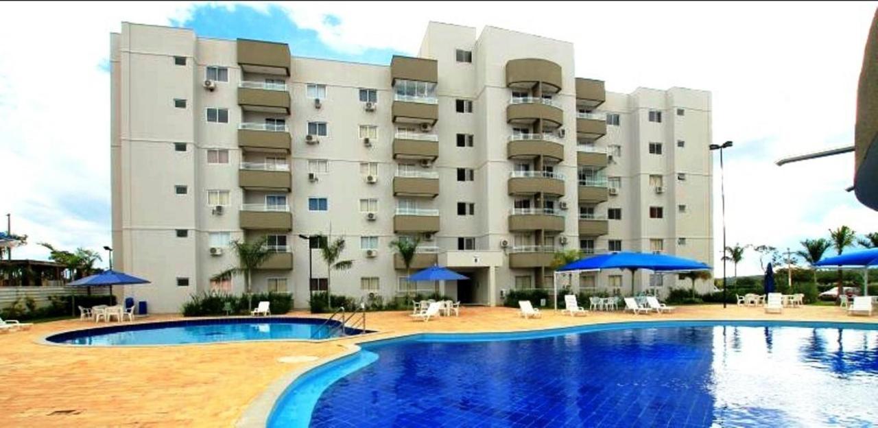 Apartamento no Lagoa Quente Flat Service Caldas Novas Exterior foto