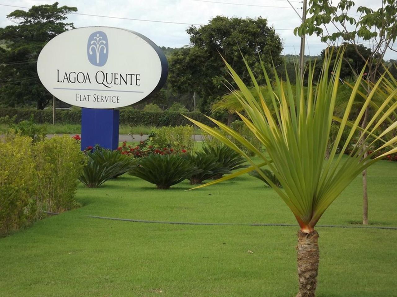 Apartamento no Lagoa Quente Flat Service Caldas Novas Exterior foto