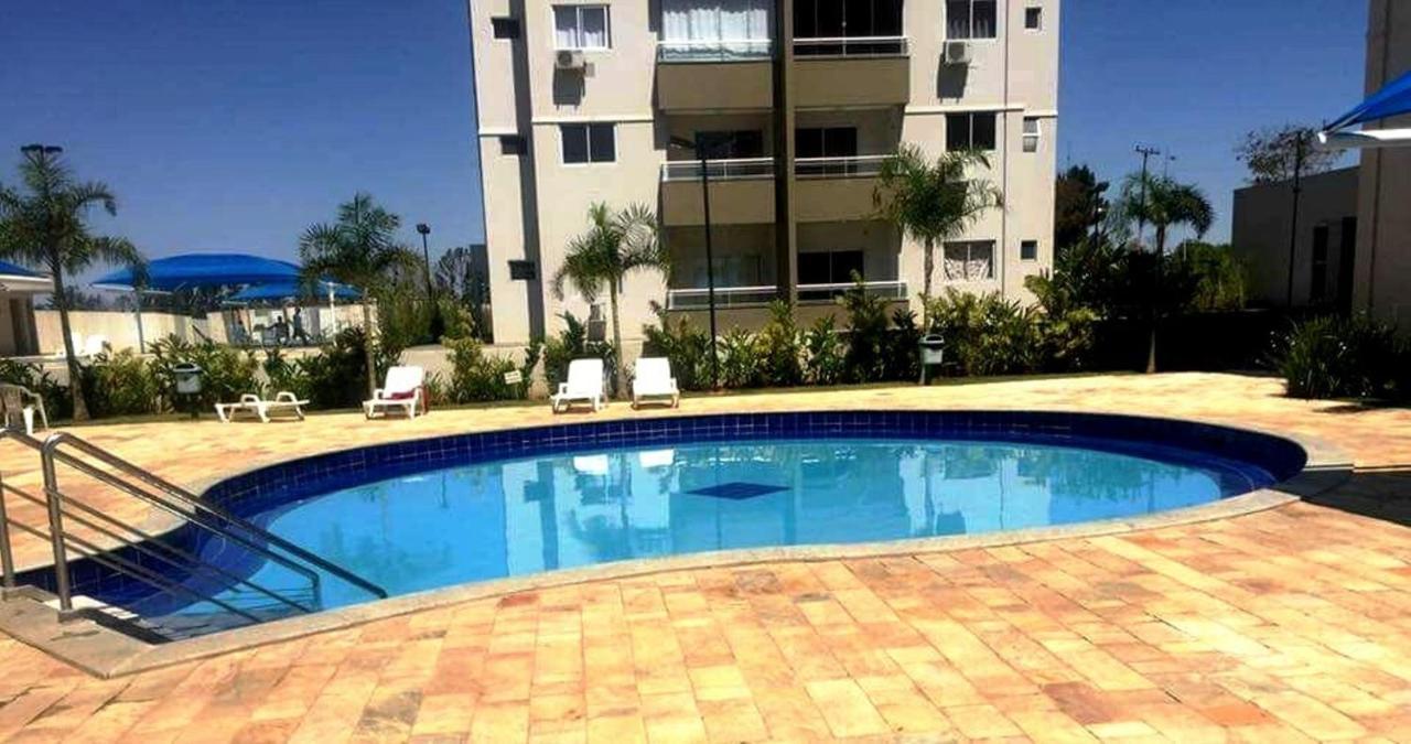 Apartamento no Lagoa Quente Flat Service Caldas Novas Exterior foto