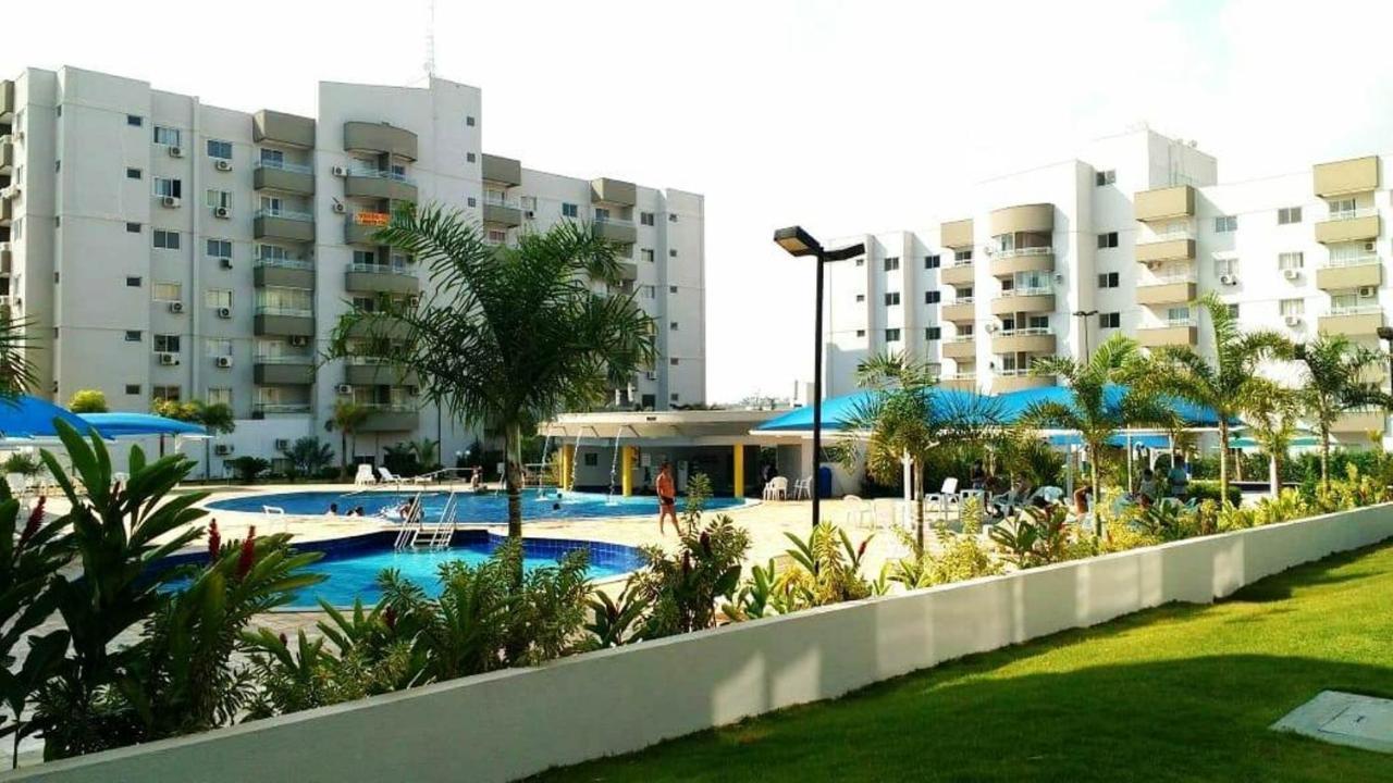 Apartamento no Lagoa Quente Flat Service Caldas Novas Exterior foto