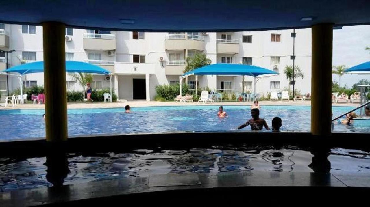Apartamento no Lagoa Quente Flat Service Caldas Novas Exterior foto